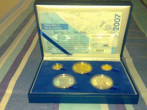 2007 Protea Proof Set - Mandela and de Klerk
