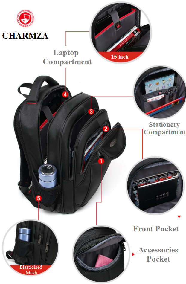 Charmza Laptop Bag Backpack