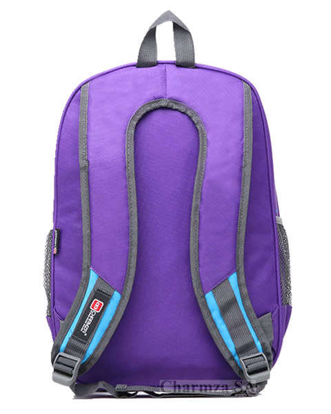 Charmza School Bag Backpack Purple