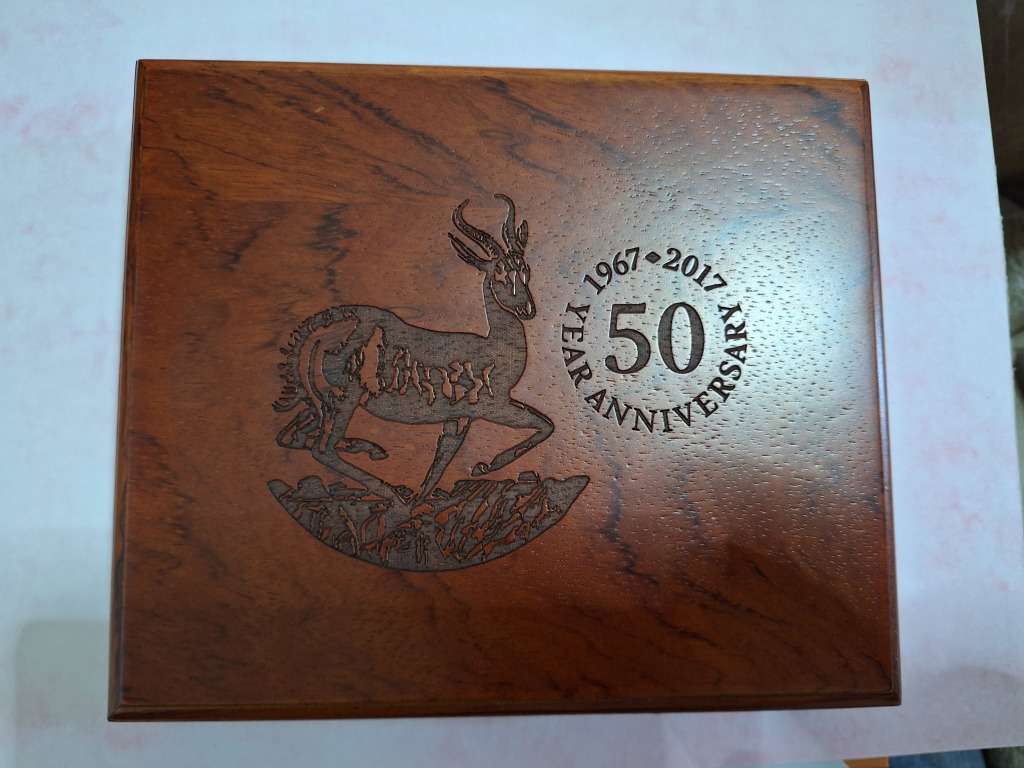 2017 50TH ANNIVERSARY OF KRUGER RAND PREMIUM SET