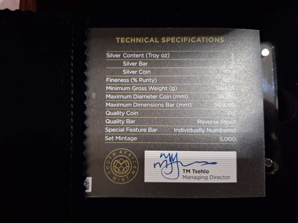 2017 50TH ANNIVERSARY OF KRUGER RAND PREMIUM SET