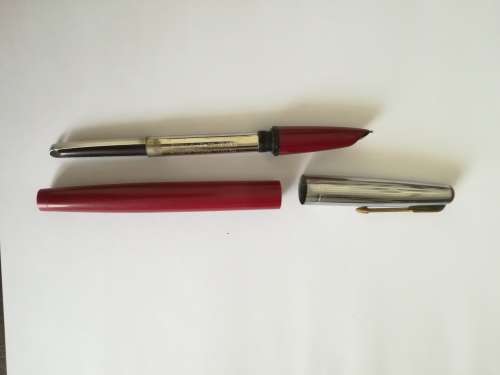 Rare Parker 17 Delux Fountain pen Gold Trim