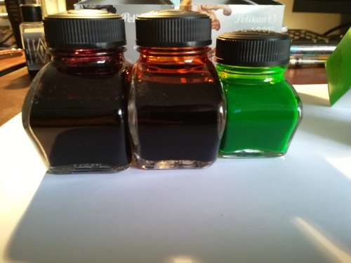 Fountain pen ink Lot