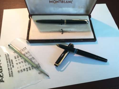WOW 14K Montblanc Pen Set @ Crazy R1 (SEE DESCRIPTION)