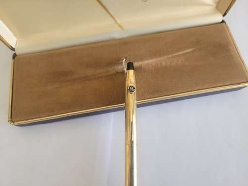 Crazy R1 Cross 10K GOLD Plated Ballpoint pen