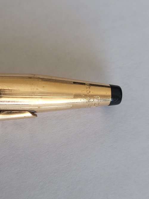Crazy R1 Cross 14K GOLD Plated Ballpoint pen