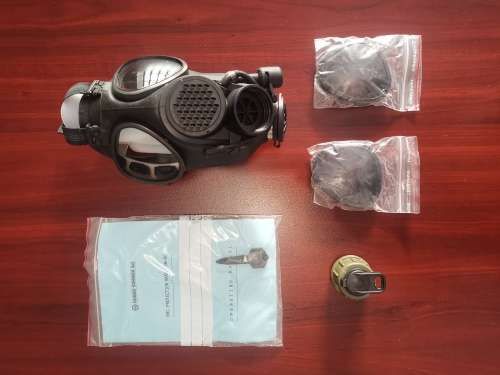 Huber+Suhner Military Full Face Gas Mask *Brand New*