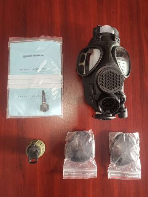 Huber+Suhner Military Full Face Gas Mask *Brand New*