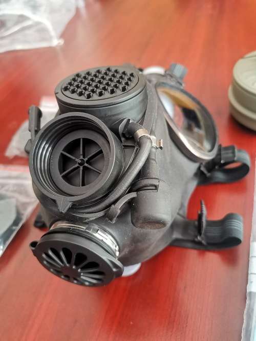 Swiss Military Gas Mask - Full Set
