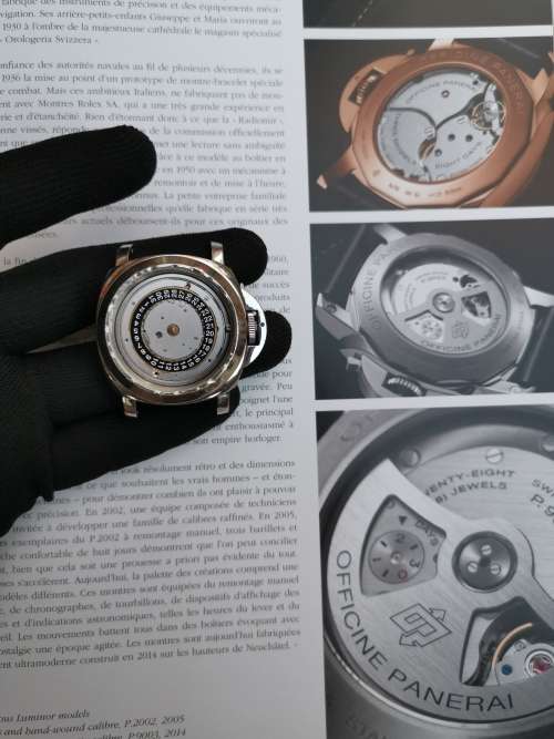 ORIGINAL PANERAI Marina Case and Movement