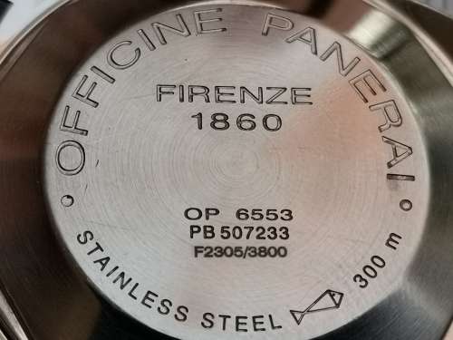 ORIGINAL PANERAI Marina Case and Movement