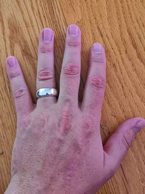 Massive Bulky 925 Mens Silver Ring