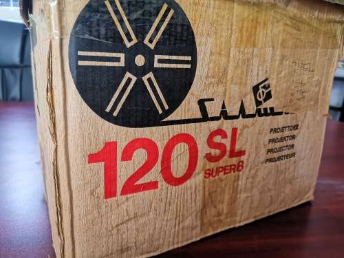 Projector from 1980's with original box