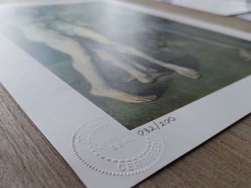 Hand Signed Picasso Print - Rare