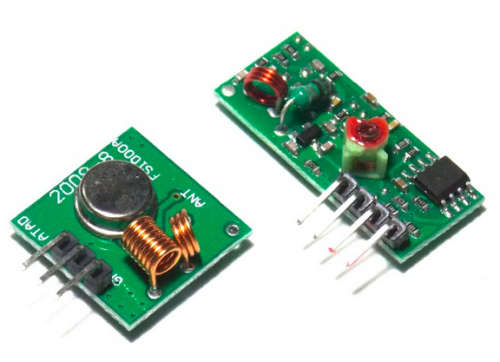 433Mhz RF Transmitter With Receiver Kit For Arduino ARM MCU Wireless ***LOCAL STOCK***