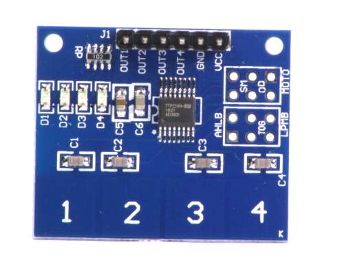 TTP224 4-way Capacitive Touch Sensor Module ***LOCAL STOCK***