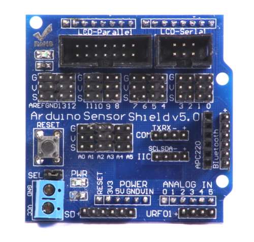 Sensor Shield V5.0 Expansion Board for Arduino Uno ***LOCAL STOCK***