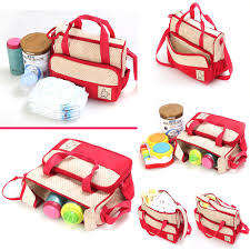 5 in 1 Baby diaper Bag