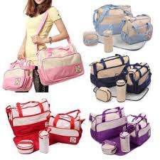 5 in 1 Baby diaper Bag