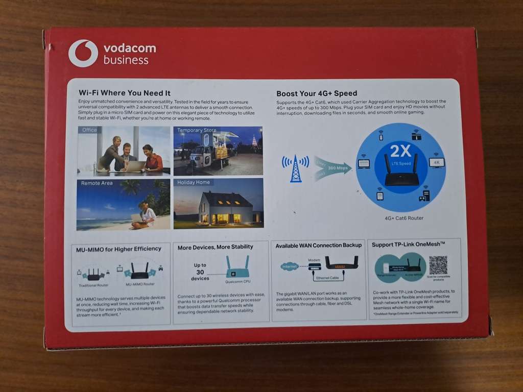 4G AC1200 Dual Band Gigabit Router