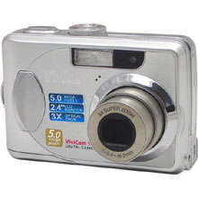 Vivitar Vivicam 5388 digital camera 5mega pixels with 3x optical zoom