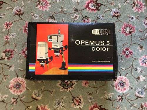 Opemus 5 photographic enlarger & assorted darkroom equipment