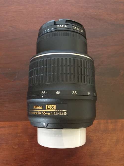 Nikon DX AF-S Nikkor 18-55mm zoom lens