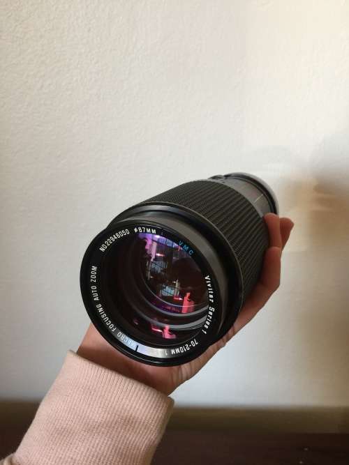 Vivitar Series 1 70-210mm micro focusing auto zoom lens for Canon