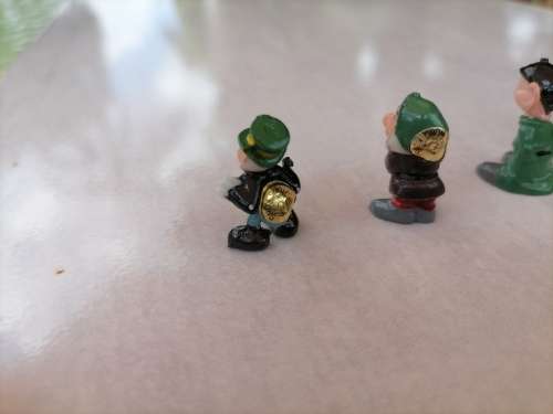 4 x Disney Disneykins 1961 by Marx Toys - Hand Painted - Amazing