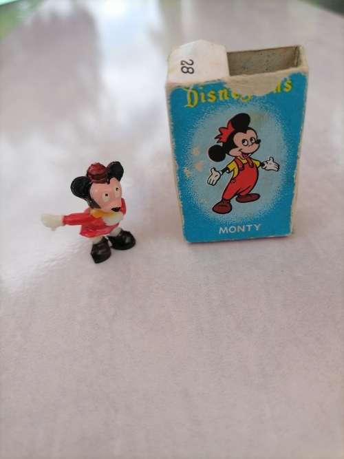 Disney Disneykins MONTY - 1961 by Marx Toys - Hand Painted - Highly Collectable - ORIGINAL BOX
