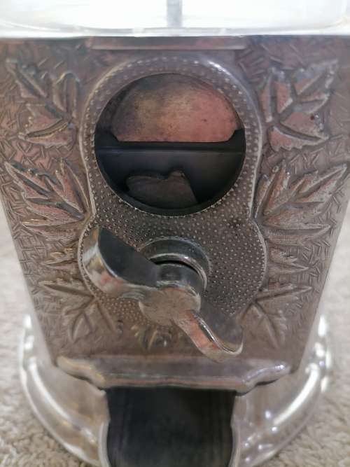 Super Cool!!! Original Die Cast Metal and Glass Jelly Baby Machine and Savings Bank!!! - 100%