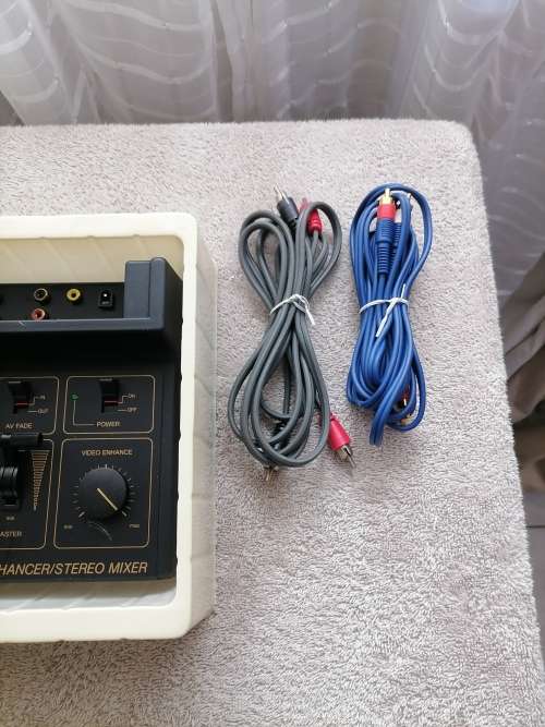 MAXTEC - VIDEO PROCESSOR - ENHANCER - STEREO MIXER - WORKING