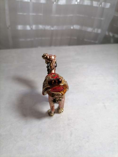 Waltz & F - HAND PAINTED CAMEL TRINKET BOX MINITURE AMAZING