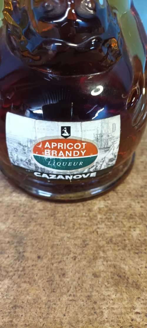 Cazanove Apricot Brandy Liqueur ***Collectors Item***