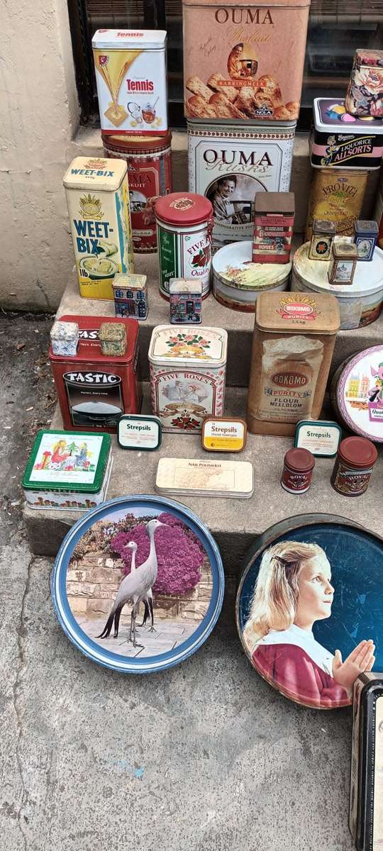 Vintage Tin Collection