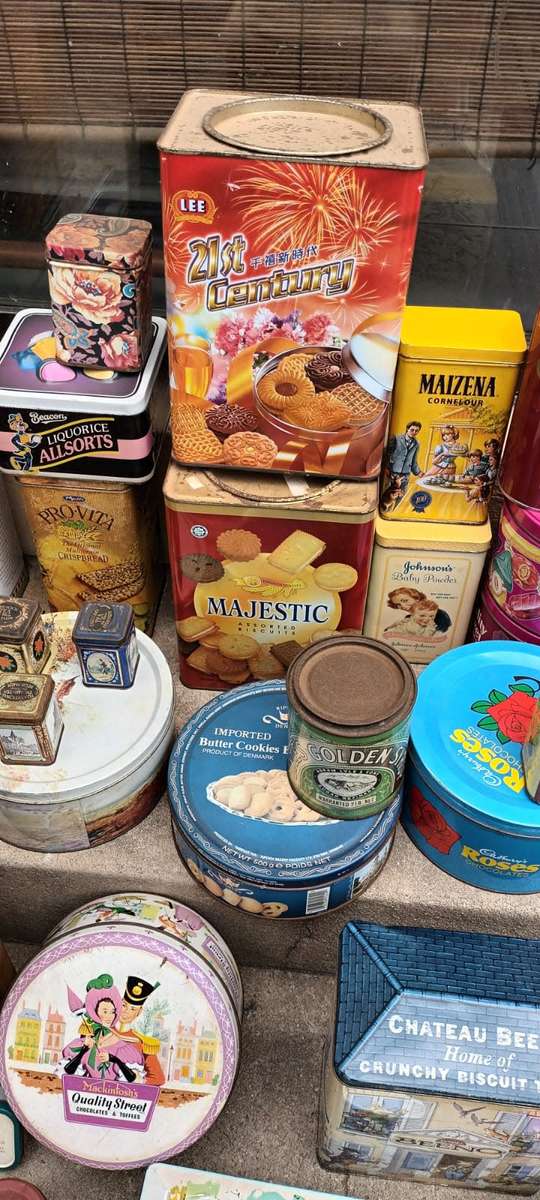 Vintage Tin Collection