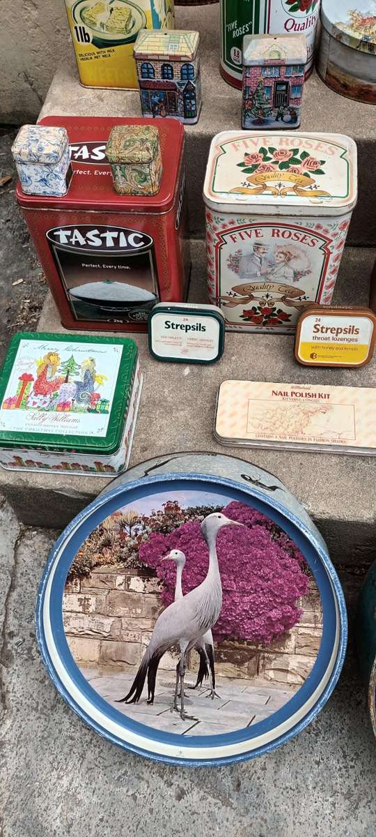 Vintage Tin Collection