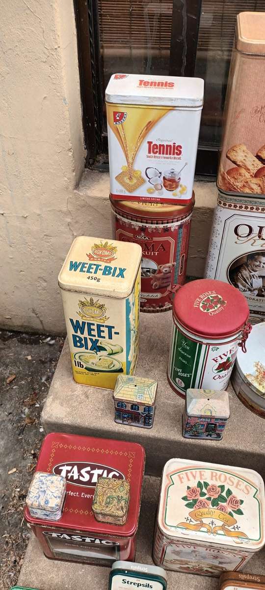 Vintage Tin Collection