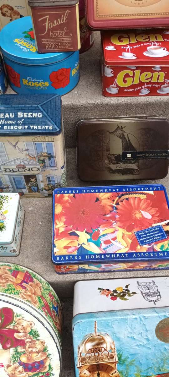 Vintage Tin Collection