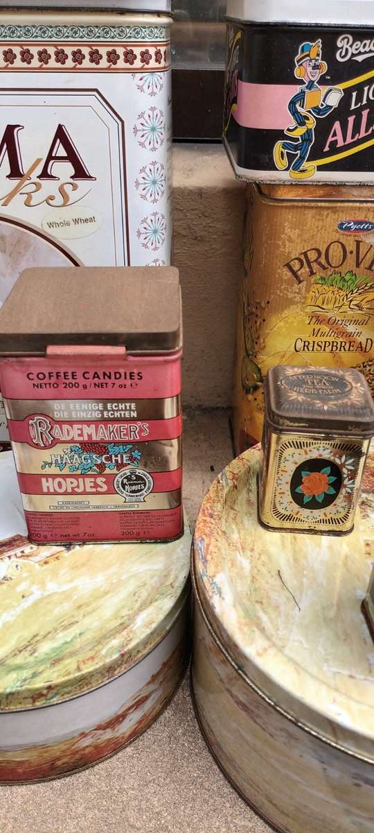 Vintage Tin Collection