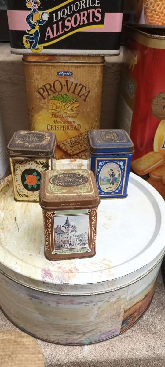 Vintage Tin Collection