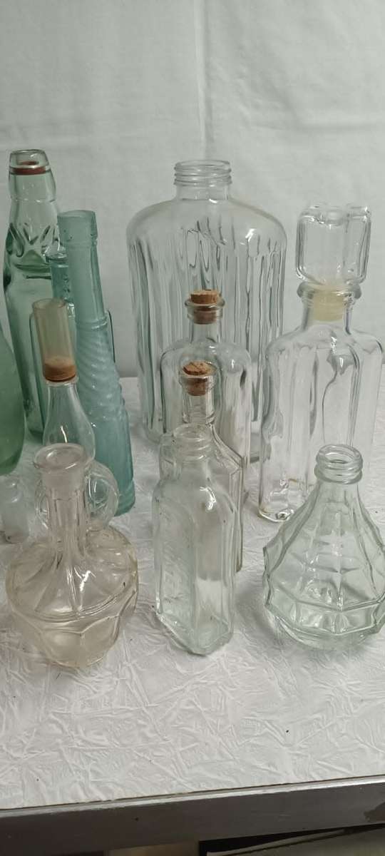 Whole lot of 32 Vintage collectable bottles