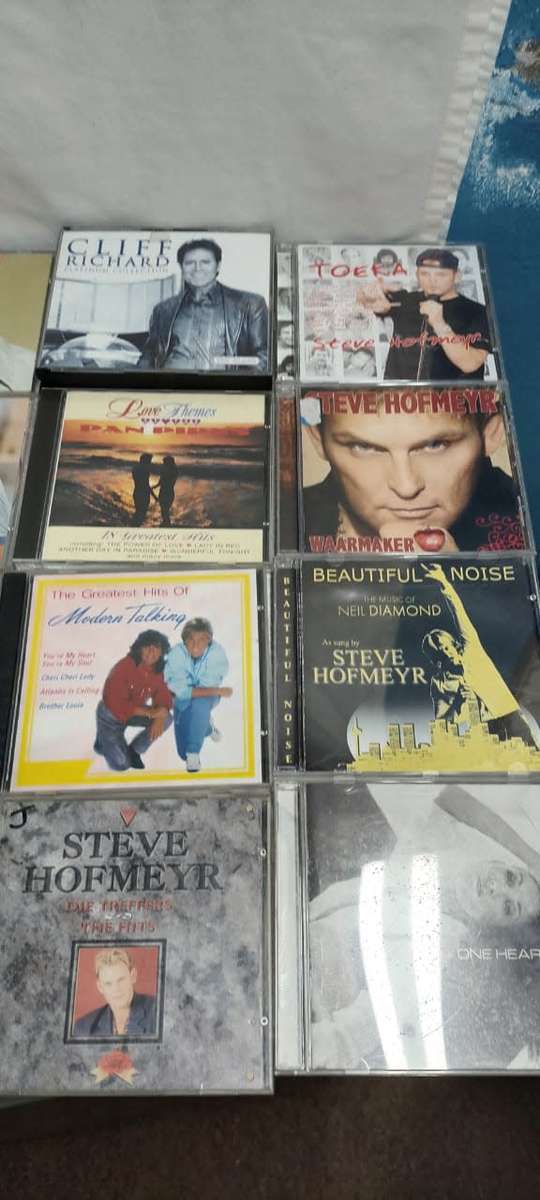 Collection of 47 Music Cd`s and 16 DVD`s