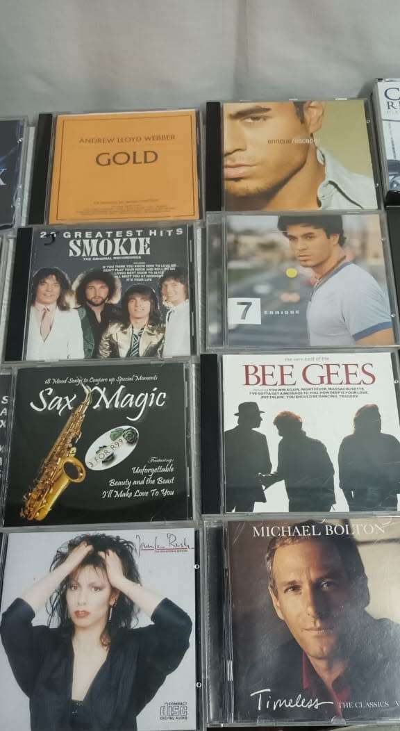 Collection of 47 Music Cd`s and 16 DVD`s