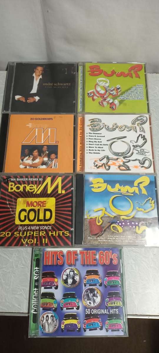 Collection of 47 Music Cd`s and 16 DVD`s