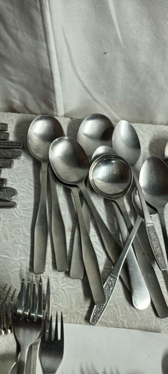 Mixed Vintage and Modern Cutlery Collection 105 ITEMS