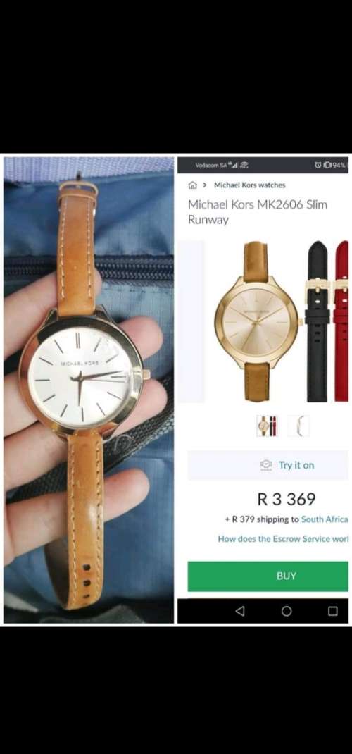 Original Michael Kors Rosegold Watch Ladies * Sells for R3400 *