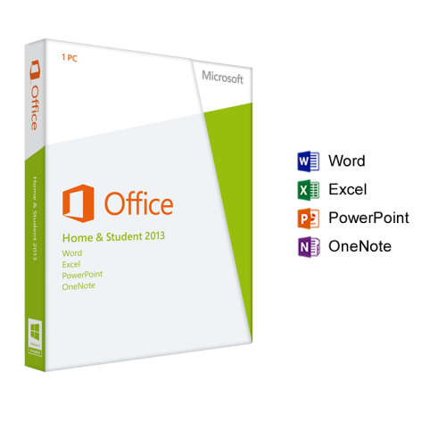 MS OFFICE 2013 Home and Student retail pack