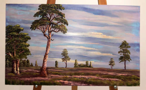 2x Landscape Paintings by W. Grobler (dated 1959) REDUCED!