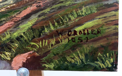 2x Landscape Paintings by W. Grobler (dated 1959) REDUCED!